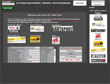 Tablet Screenshot of live-timing.eu
